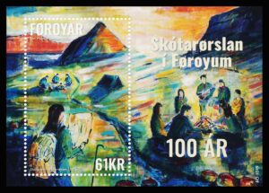 Færøerne AFA 1097 Miniark Postfrisk