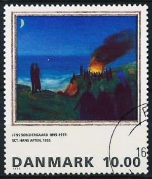 Danmark AFA 1099 Stemplet