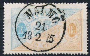 Sverige Tjenestemærker AFA 11 Stemplet