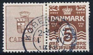 Danmark Reklamemærker 11 Stemplet