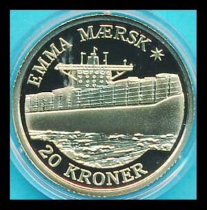 Danmark Margrethe II 2011 Emma Mærsk Proof