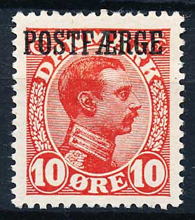 Danmark  Postfærge AFA 01 Ubrugt