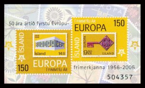 Island AFA 1103-1104 Miniark Postfrisk