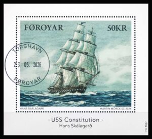 Færøerne AFA 1105 Miniark Stemplet