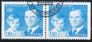 Sverige AFA 1106Cv+1106Ch Stemplet