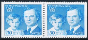Sverige AFA 1106Cv+1106Ch Postfrisk