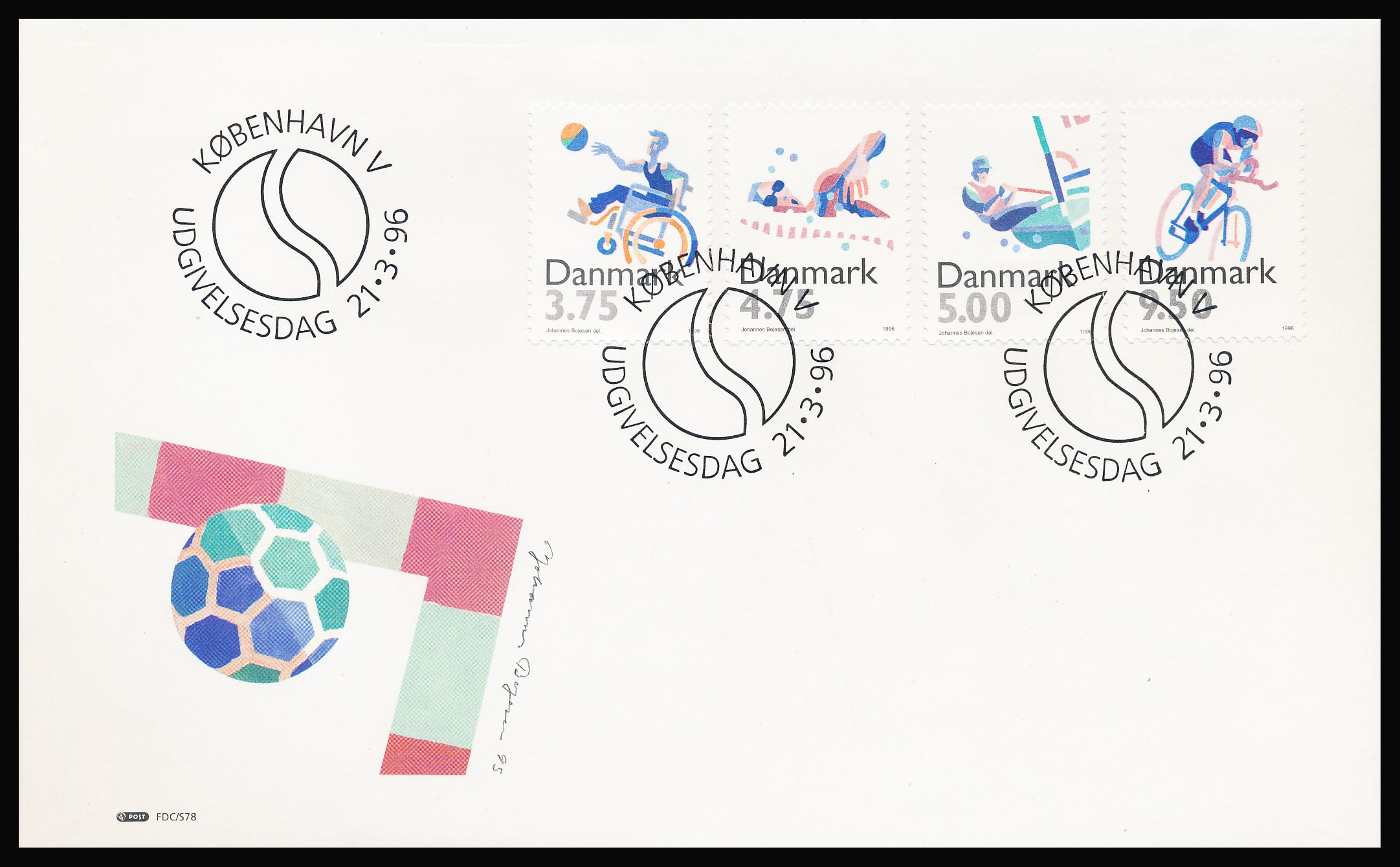 Danmark FDC AFA 1111+1114