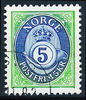 Norge AFA 1111 Stemplet