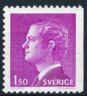 Sverige AFA 1117Ch Stemplet