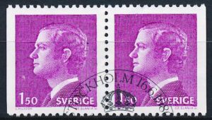 Sverige AFA 1117Cv+1117Ch Stemplet