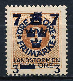 Sverige AFA 112 Ubrugt