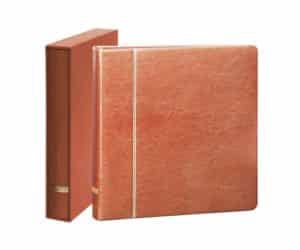 Ringbind med kassette ELEGANT lysebrun Lindner 1120-h