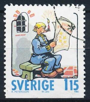 Sverige AFA 1122Cn Stemplet
