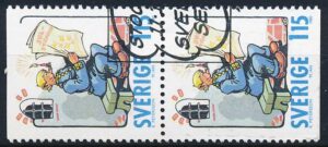 Sverige AFA 1122Co+1122Cn Stemplet