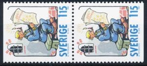 Sverige AFA 1122Co+1122Cn Postfrisk