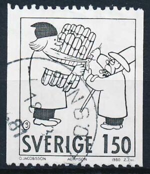 Sverige AFA 1125 Stemplet