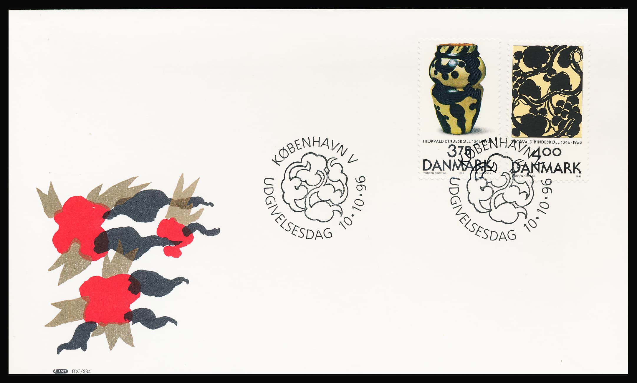 Danmark FDC AFA 1128-1129