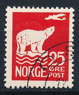 Norge AFA 113 Stemplet