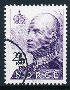 Norge AFA 1130 A Stemplet
