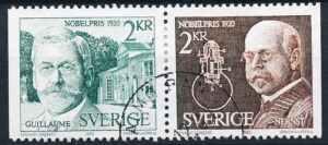 Sverige AFA 1135+1136 Stemplet