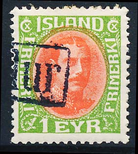 Island AFA 156 TULLER Stemplet