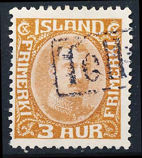 Island AFA 157 TULLER Stemplet