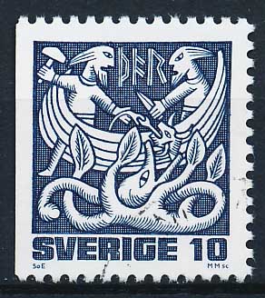 Sverige AFA 1139Cv Stemplet