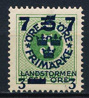 Sverige AFA 114 Ubrugt