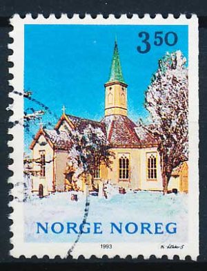 Norge AFA 1140Ch Stemplet