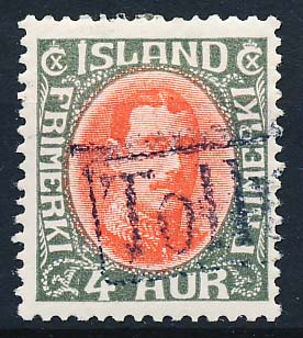 Island AFA 158 TULLER Stemplet