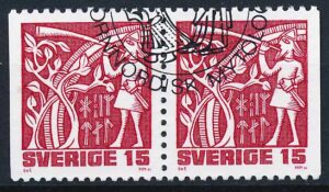 Sverige AFA 1140Cv+1140Ch Stemplet