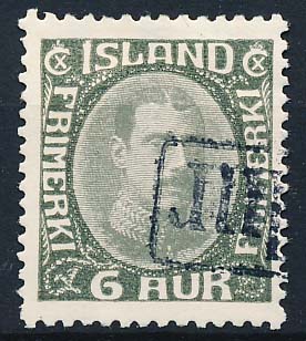 Island AFA 159 TULLER Stemplet