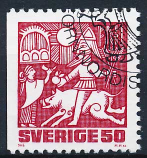Sverige AFA 1141Cv Stemplet