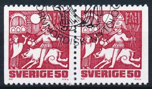 Sverige AFA 1141Cv+1141Ch Stemplet