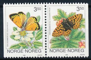 Norge AFA 1142Cv +1143Ch Postfrisk