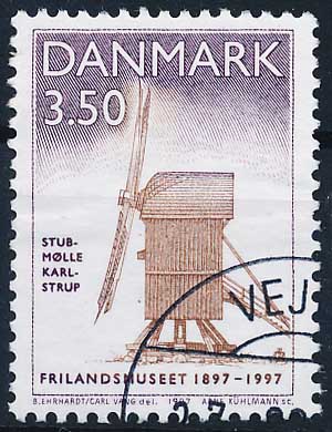 Danmark AFA 1139x Stemplet