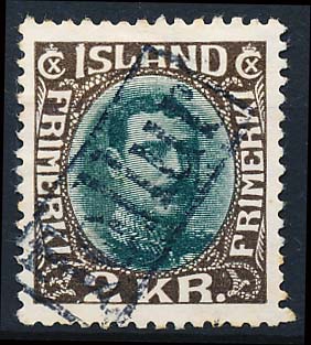 Island AFA 165 TULLER Stemplet