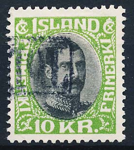 Island AFA 166 TULLER Stemplet