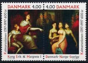 Danmark AFA 1150-51 Parstykke Postfrisk