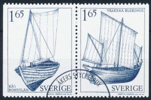 Sverige AFA 1152Cv+1153Ch Stemplet