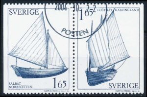 Sverige AFA 1154Cv+1155Ch Stemplet