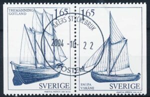 Sverige AFA 1156Cv+1157Ch Stemplet