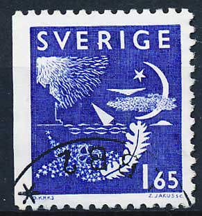 Sverige AFA 1158Cv Stemplet