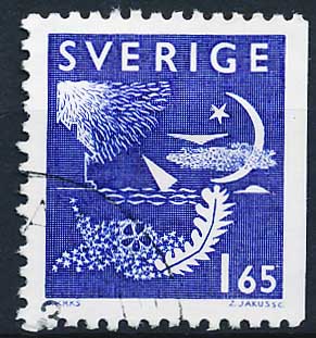 Sverige AFA 1158Ch Stemplet