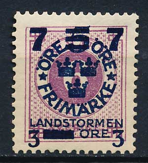 Sverige AFA 115 Ubrugt