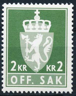 Norge Tjenestemærker AFA 115 Postfrisk