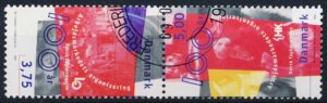 Danmark AFA 1165a+1167a Parstykke Stemplet
