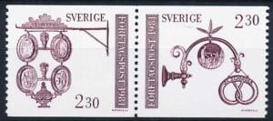 Sverige AFA 1166+1167 Postfrisk