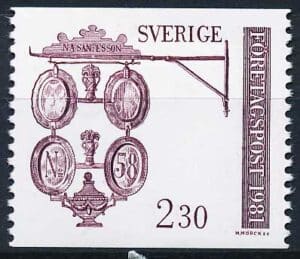 Sverige AFA 1166 Postfrisk