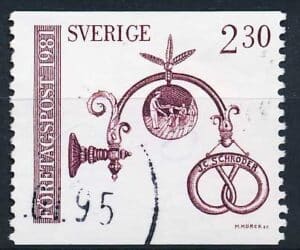 Sverige AFA 1167 Stemplet